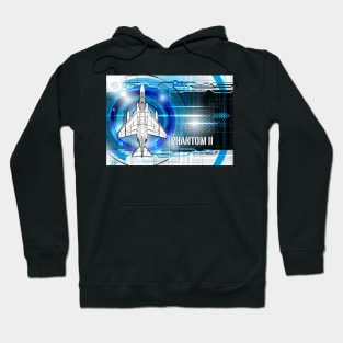 F-4 Phantom II Blueprint Hoodie